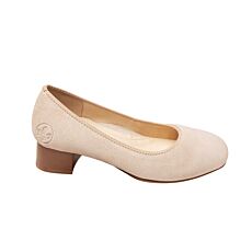 Rieker Pumps, Blockabsatz 3 cm beige