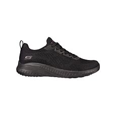 SKECHERS Damen Schnürschuhe Bobs Sport Squad Chaos schwarz