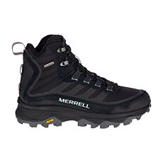 Merrell Bottes de randonnée pour dames «Moab Speed Thermo Mid WP», imperméable noir