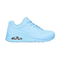 SKECHERS Sneakers femmes «Street Uno - Stand on Air», coussin d'air bleu clair