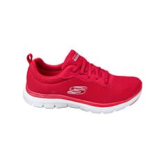 SKECHERS Damenschnürschuhe «FLEX APPEAL 4.0», ultraleicht rot