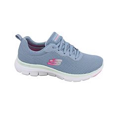 SKECHERS Chaussures à lacets pour femmes «FLEX APPEAL 4.0», ultra légères bleu clair