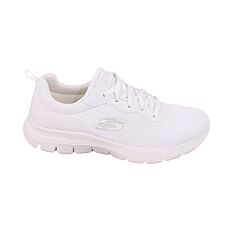 SKECHERS Damenschnürschuhe «FLEX APPEAL 4.0», ultraleicht weiss