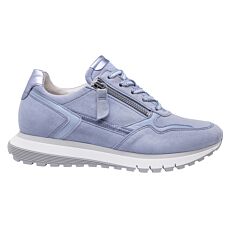 Sneaker GABOR pour dames en cuir velours poudre