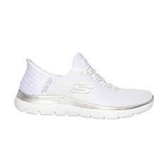 SKECHERS Chaussures pour dames, SLIP INS, avec lit plantaire Air cooled blanc