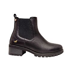 MUSTANG Damen Stiefelette, pflegeleicht schwarz