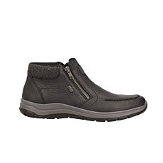 RIEKER Bottines pour hommes, hydrofuge noir