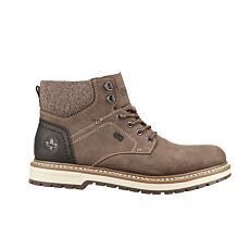 Rieker Bottes à lacets pour hommes, déperlantes