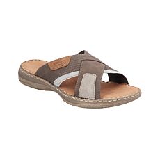 RIEKER Mules homme, confort moka