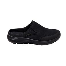 SKECHERS Herren Slide, atmungsaktiv schwarz