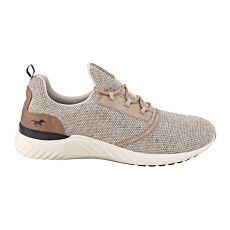 MUSTANG Sneaker Herren, atmungsaktiv beige