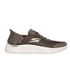 SKECHERS SLIP INS Herrenschuhe, atmungsaktiv braun