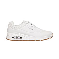 SKECHERS Chaussures pour hommes «Street Uno - Stand on Air», à coussin d'air blanc