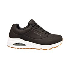 SKECHERS Chaussures pour hommes «Street Uno - Stand on Air», à coussin d'air noir-blanc