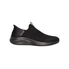 SKECHERS Chaussures pour hommes «Slip Ins», élastiques, respirantes noir