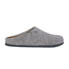 Birkenstock Hausschuh «Zermatt» Damen und Herren, Wollfilz hellgrau