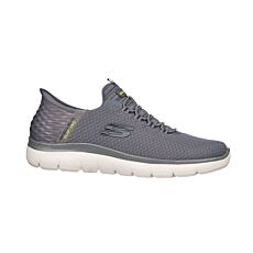 SKECHERS Schlupfschuhe Slip Ins Herren, atmungsaktiv anthrazit