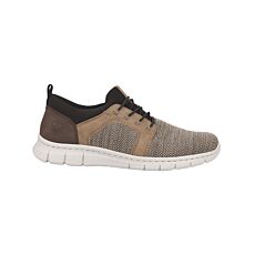 Rieker chaussures à enfiler pour hommes, confort flexible camel