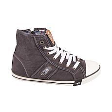 Mustang Mid Cut Sneaker für Herren
 schwarz-weiss