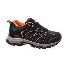 Chaussures de course et de randonnée unisexes, membrane Tex marine-orange