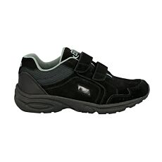 LICO Chaussures de marche nordique, velours, fermeture velcro noir