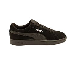 PUMA Sneaker «SMASH 3.0», weisses Glattleder schwarz