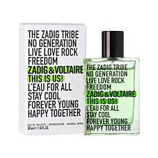 Zadig & Voltaire This is Us, Eau de Toilette, 50 ml