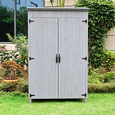 Armoire de jardin en bois, résistant aux intempéries