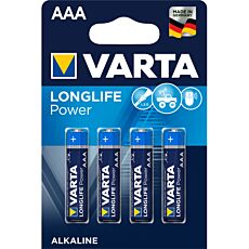 AAA Batterien, 4er-Pack