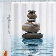 Rideau de douche «Meditation», hydrofuge