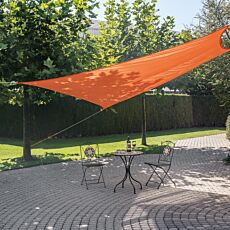 Sonnensegel, 3.6 x 3.6 m, wasserabweisend