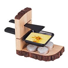 Nouvel Raclette-Ofen «Single Wood», 7-teilig