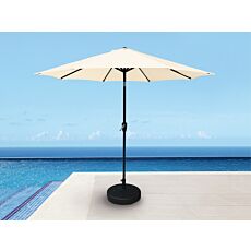 Parasol, Ø 270 cm, avec pied, UV50+ – null