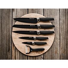 Set de couteaux, Premium Black, 6 pièces