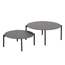 Set de 2 tables d'appoint «Torino»