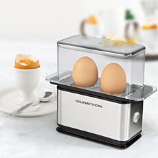 GOURMETmaxx Kompakt-Eierkocher, modernes Design, 250 W