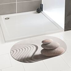 Tapis de douche et de bain «Zen», hautement absorbant, 80x50 cm