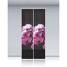 Panneau japonais «Orchidée», 245 x 60 cm