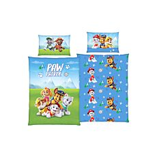 Paw Patrol Bettwäsche Doppelbett, leuchtet im Dunkeln