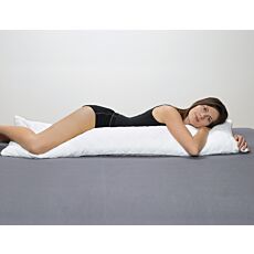 Coussin pour dormir sur le côté avec housse en jersey, lavable à 95°