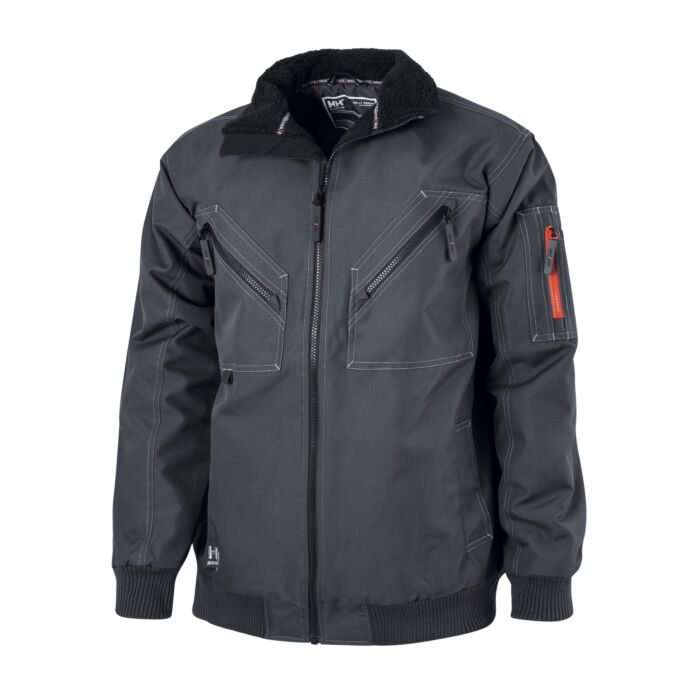 Helly Hansen Workwear Helly Hansen Pilotenjacke «Bergholm», warmes Futter , grau