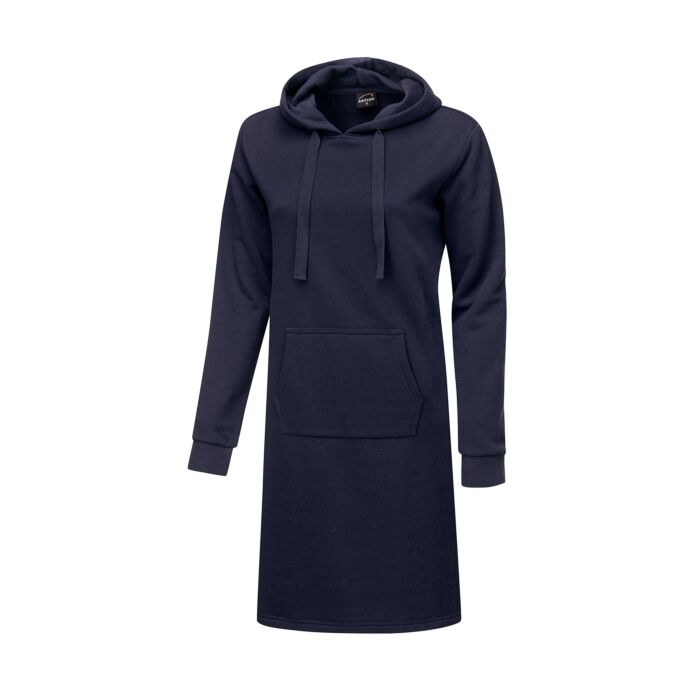 Artime Sweatkleid mit Kapuze, verschiedene Farben , navy