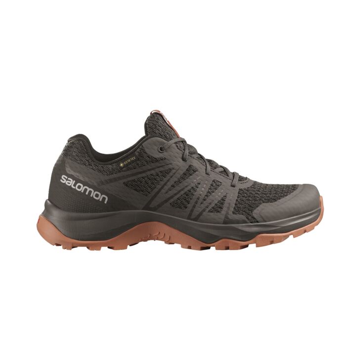 Salomon Damen Outdoor- und Wanderschuh «Warra Low Gtx», wasserdicht , anthrazit , 36