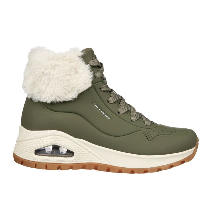 SKECHERS Bottes a lacets pour femmes Street Uno coussin d air Vedia