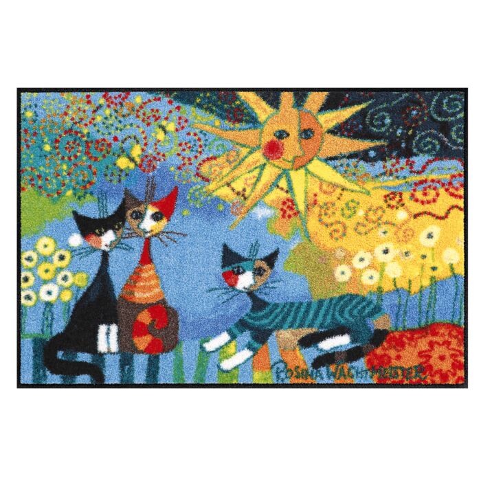 Rosina Wachtmeister Fussmatte La Dolce Vita, rutschfest , mehrfarbig , 50x75 cm